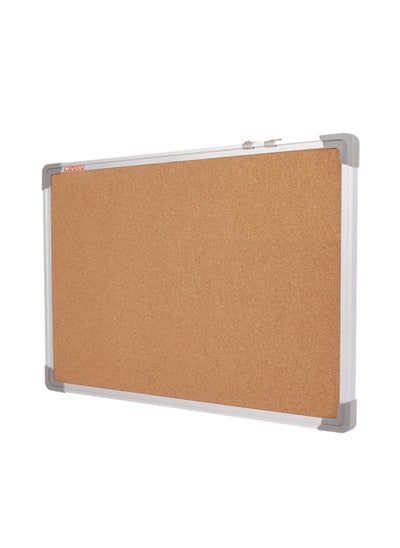 Buy 45X60cm Size Double Sided Cork Notice Board in UAE