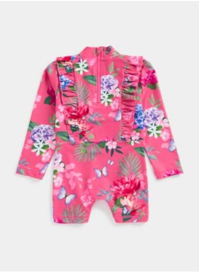 اشتري Floral Rashguard Swimsuit في السعودية