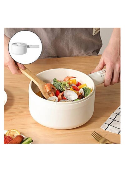 Buy Multifunctional Electric Cooking Pot Boil Saute Stew 20cm in UAE