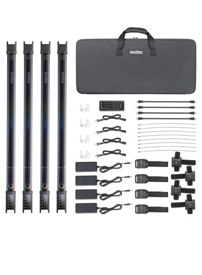 Godox TL60 Kit 4 Tubes Tubulaires + Accessoires Videos Photos