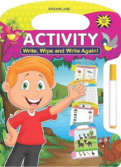 اشتري Write and Wipe Book - Activity في الامارات