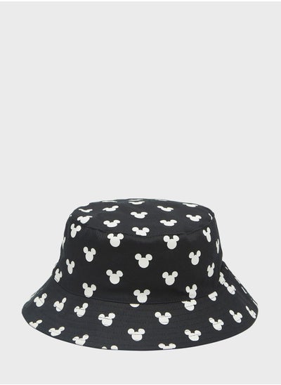 Buy All-Over Mickey Mouse Print Bucket Hat in Saudi Arabia