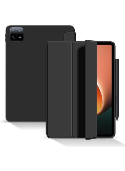 Buy Case for Xiaomi Mi Pad 6/Mi Pad 6 Pro 11 Inch 2023 Trifold Slim Lightweight Shell Smart Protective Cover with Multi-Angle Stand Wake&sleep in Saudi Arabia