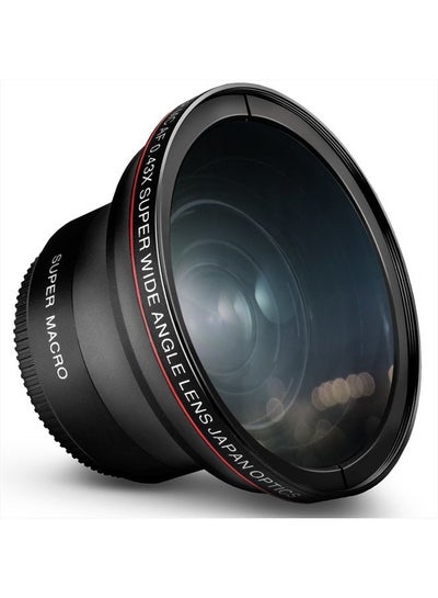 اشتري 49MM 0.43x Altura Photo Professional HD Wide Angle Lens (w/Macro Portion) for Canon EOS M50 M M2 M3 M5 M6 Mark II M10 M100 M200 Mirrorless Cameras في الامارات