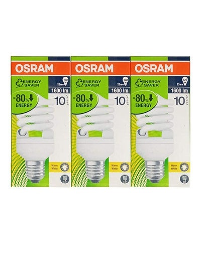 Buy Pack Of 3 Mini Twist 23W Screw CFL-NEW in UAE