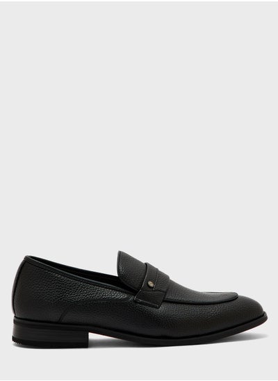 Buy Formal Dsaddle Detail Slip Ons in UAE