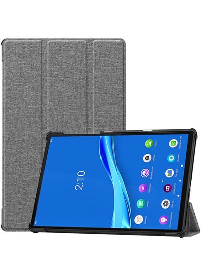 Buy Lenovo Tab K10 2021/M10 FHD Plus Case 10.3 Inch (2020 2nd Gen), Slim Smart Cover Stand Hard Shell Case for 10.3" Tab K10 TB-X6C6L TB-X6C6F TB-X6C6X/M10 Plus FHD TB-X606F TB-X606X –Lightgrey in Saudi Arabia