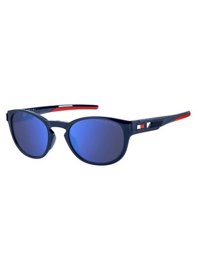 Buy Men's UV Protection Oval Sunglasses - Th 1912/S Blue 54 - Lens Size 54 Mm in UAE