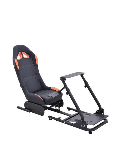 Racing Wheel Stand with Seat, Racing Gaming Chair Driving Cockpit for ...
