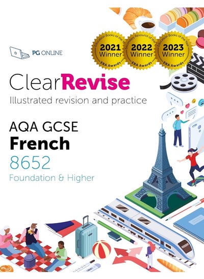 Buy ClearRevise AQA GCSE French 8652: Foundation and Higher in UAE