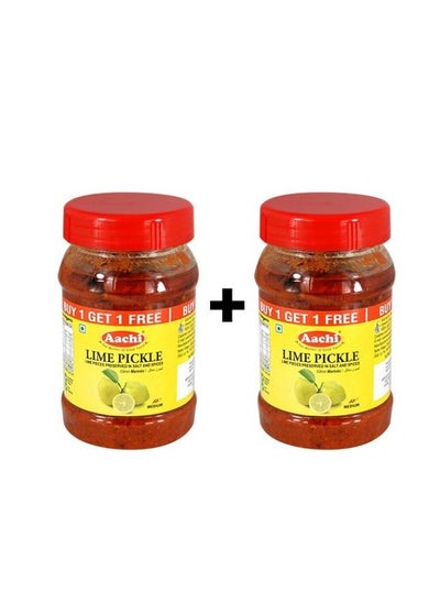 Buy Aachi Lemon Pickle (B1G1 Offer) - 200 Gms in UAE