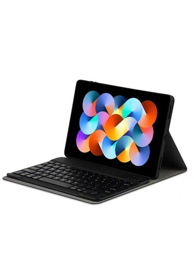 Buy Lightweight Smart Cover with Magnetically Detachable Wireless Keyboard For Redmi Pad 10.61 Inch Black in Saudi Arabia
