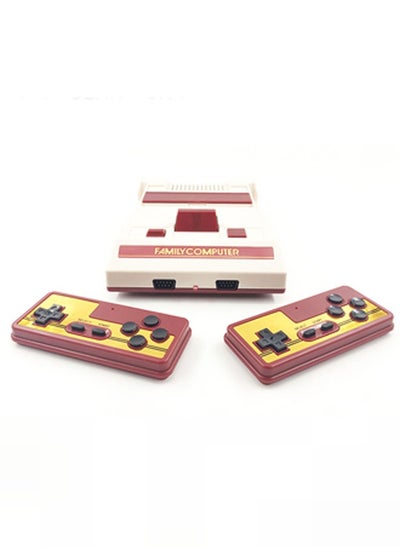 Buy FC Compact Video Game Console, Classic Mini Family Computer System Console, Mini Family Computer, Beige and Red in Saudi Arabia