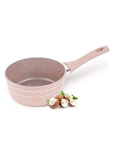 Buy 16CM Granite Coated Smart Saucepan/Beige, Multi in UAE