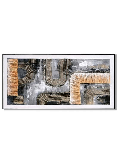 اشتري Rabat Serene Spectrum Print Framed Wall Art Calming Abstract Wall Art Design Modern Wall Art Wall Decoration Arts For Bedroom Living Room Home Office Adds Color And Modern Elegance 72X142X4.5Cm في الامارات