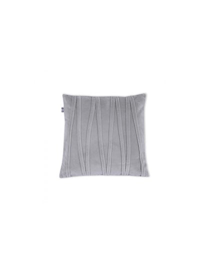 Buy Iqra Velvet Filled Cushion 45x45cm - Grey in UAE