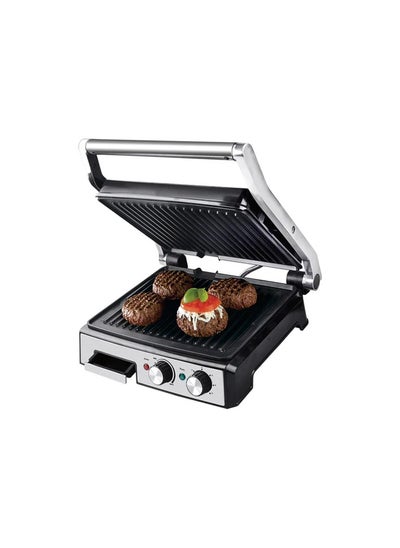 Buy DSP Professional Healthy Electric Grill & Toaster 2000W KB1036 Black*Silver in Egypt