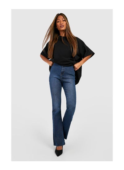 اشتري High Waisted Flared Jeans في الامارات