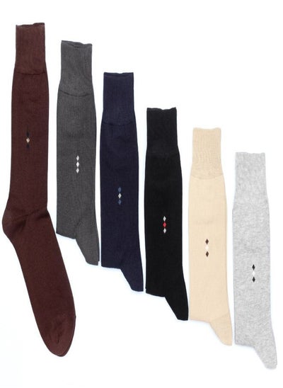 Buy Bundle Of 2 Soft Cotton Classic Socks For Men in Egypt