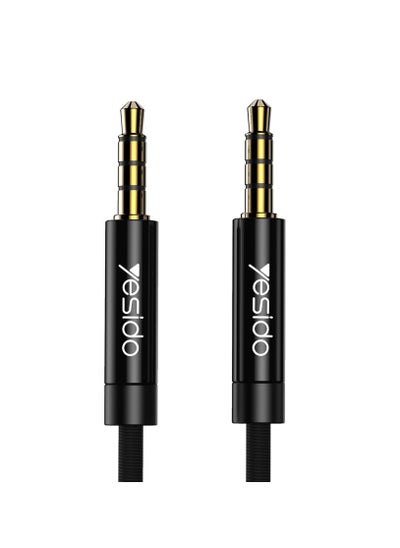 اشتري Yesido Nylon Braided 3.5Mm To 3.5mm Jack Aux Auxiliar Audio Cable for Tablet MP3 Laptop Phones في الامارات