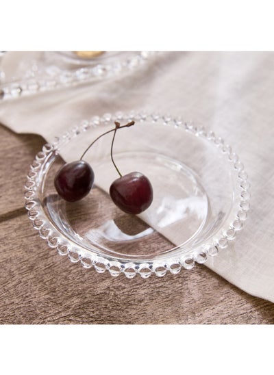 Buy Merriam Beaded Salad Plate 13.7 x 2.5 x 13.7 cm in UAE