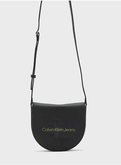 Buy Sculpted Flap Over Mini Crossbody in Saudi Arabia