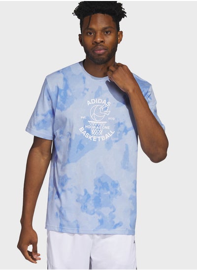 Buy Worldwide Hoops Aop T-Shirt in UAE