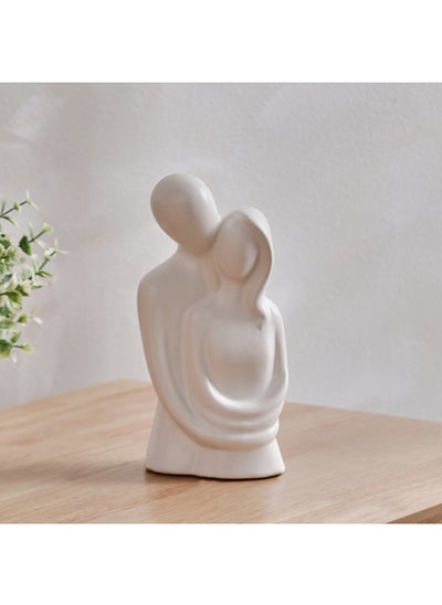 اشتري Quinn Ceramic Couple Figurine 10 x 20 x 8 cm في الامارات