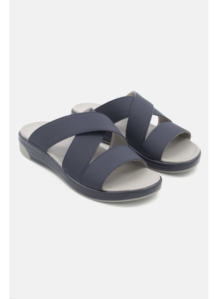 اشتري Men Slip On Sandals, Navy في الامارات