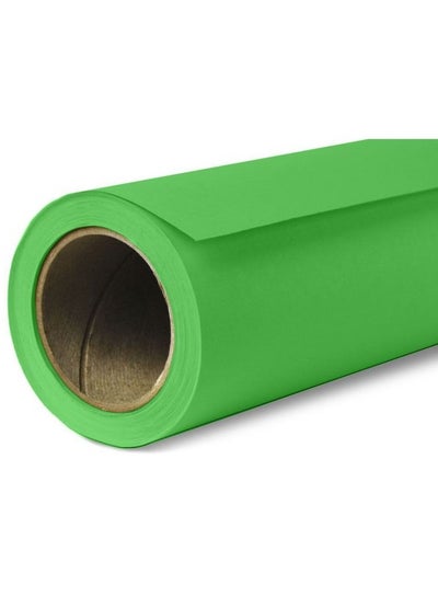 Buy Photography Paper Chroma Background Color (Green 54) 11×3m: Ideal for chroma keying, this vibrant green backdrop enhances creativity in post-production for seamless editing. in Egypt
