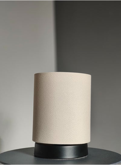 Buy Table Lamp - Black And Beige in Egypt