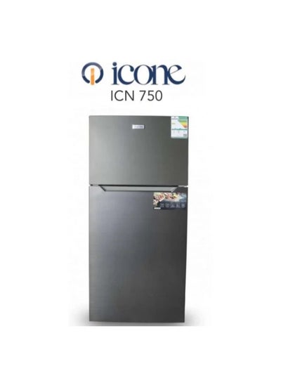 Buy Icon refrigerator, silver, 16.90 feet, model ICN2 - 750 in Saudi Arabia