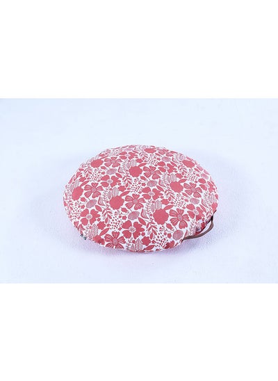 اشتري Louis Round Floor Cushion 60cm Dia Red في الامارات