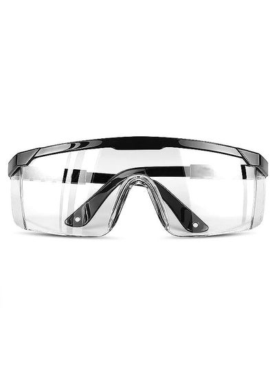 Buy Adjustable Anti Fog Protective Safety Goggles Dust And Splash Proof Protective Glasses in Saudi Arabia