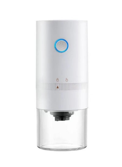 اشتري Portable Electric Coffee Grinder White في السعودية