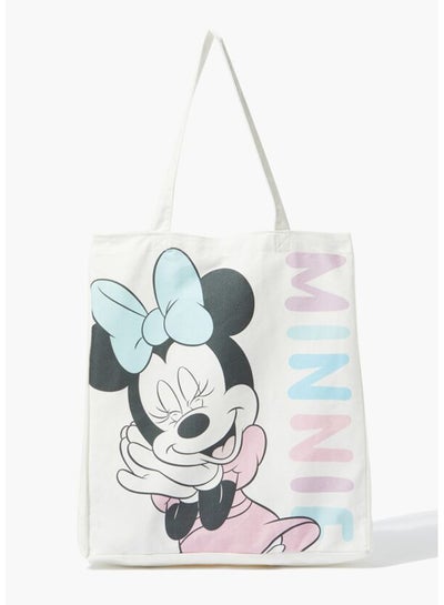 اشتري Cream Disney Minnie Mouse Tote Bag في مصر