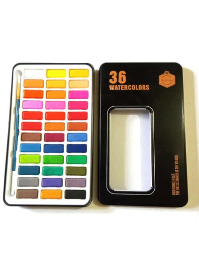 اشتري كيب سمايلنج ألوان مائية - 36 لون بعلبة معدن في مصر