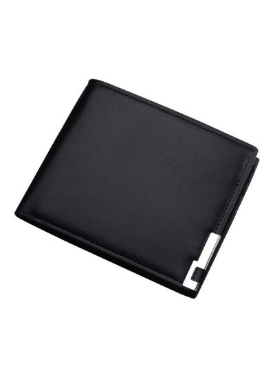 Buy Leather Wallet Black in UAE