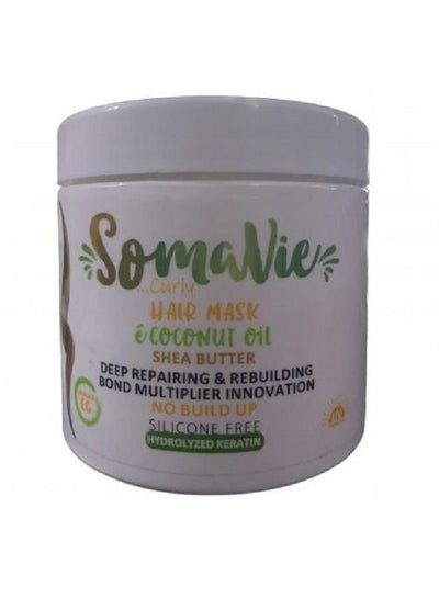 Buy Somavie Hair Mask - Coconut Oil - Silicone Free - 450ml in Egypt