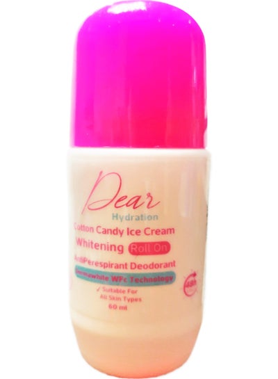 Buy Cotton Candy Ice Cream Whitening Deodorant Roll On 60 ml in Egypt