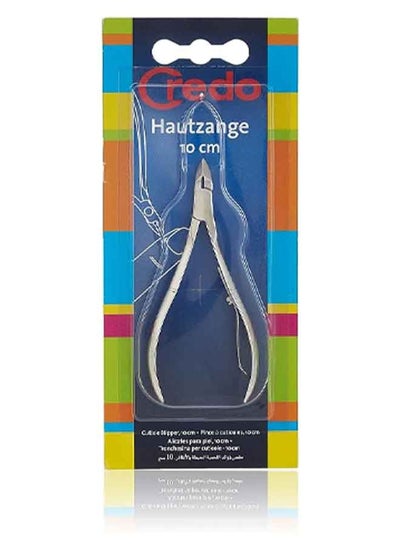 Buy Credo Solingen Cuticle Nipper Nickel Plated Blister, 10 cm in UAE