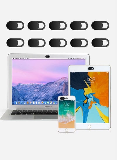 Buy 10 Pcs Ultra Thin Webcam Cover Anti Spy Protecting Privacy & Security Web Camera Cover Slide With Strong Adhesive For Laptop Desktop PC MacBook Pro iMac Mac Mini Computer Smartphones in UAE
