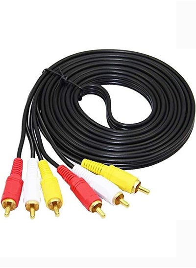 Buy RCA Cable for Audio, Video Applications 10m in Saudi Arabia