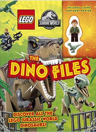 Buy LEGO Jurassic World The Dino Files: with LEGO Jurassic World Claire minifigure and baby raptor! in UAE