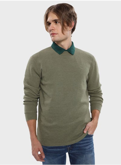 Buy Essential Crew Neck Sweatshirt in Saudi Arabia