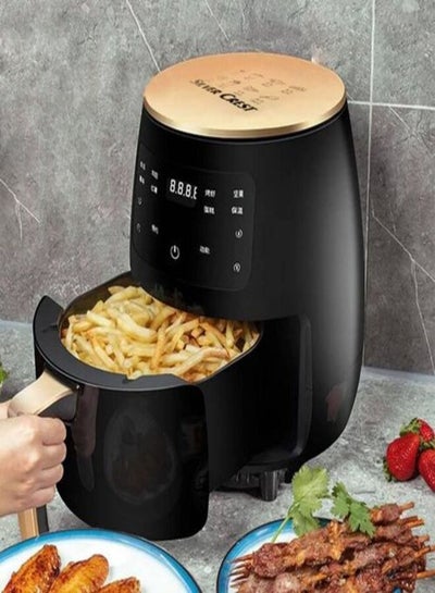 Buy Sliver Crest Multifunctional Digital Touch Air Fryer 2400W, Easy Air Fryer 6 L Large Capacity 360° Rapid Air Convection Technology Temperature Time Control Healthy Frying in UAE
