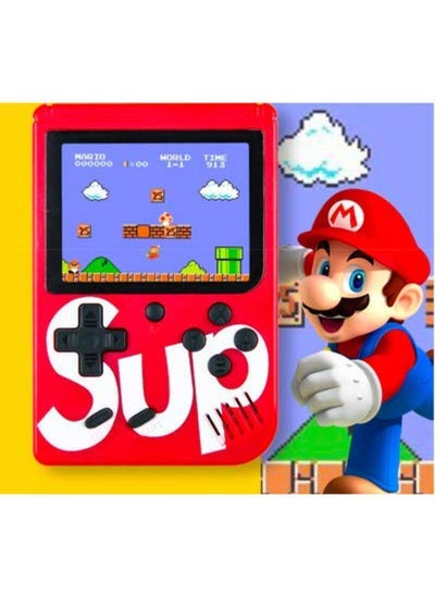 Buy 400 In 1 Game Box Console Classic Games Hand Held Gamepad Color Screen Mario Super Mario DR Mario Contra Games - RED in Saudi Arabia