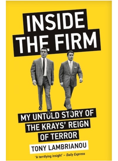 اشتري Inside the Firm - The Untold Story of The Krays' Reign of Terror في السعودية