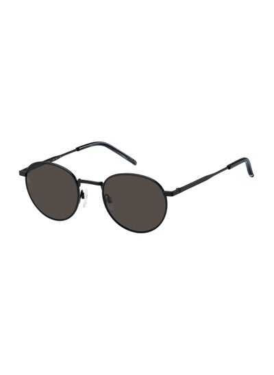 Buy Men's UV Protection Oval Sunglasses - Th 1973/S Black Millimeter - Lens Size: 50 Mm in UAE