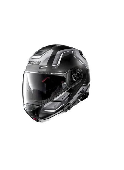 Buy Nolan N100-5 Upwind N-Com 57 Flip-Up Motorcycle Helmet Flat Black Medium in UAE